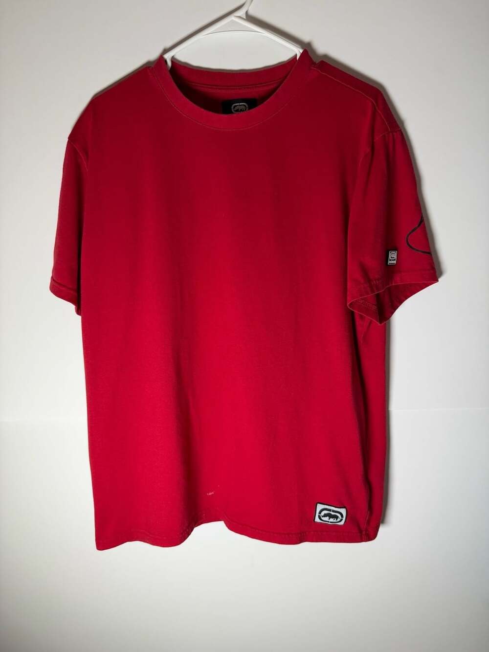 Eckō Unltd. Red Short Sleeve T-Shirt Size L